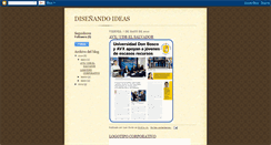 Desktop Screenshot of ideasdisenadas.blogspot.com