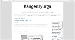 Desktop Screenshot of kangensyurga.blogspot.com