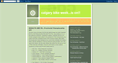 Desktop Screenshot of calgarybikeweek.blogspot.com