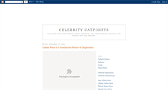 Desktop Screenshot of celebrity-catfights.blogspot.com