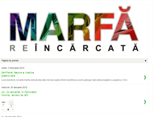 Tablet Screenshot of marfareincarcata.blogspot.com