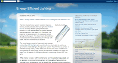 Desktop Screenshot of energyefficientlightingretrofits.blogspot.com