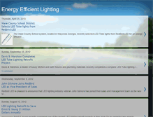 Tablet Screenshot of energyefficientlightingretrofits.blogspot.com