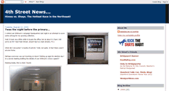 Desktop Screenshot of 4thstreetnews.blogspot.com