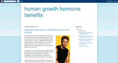 Desktop Screenshot of humangrowthhormonebenefits.blogspot.com
