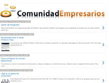 Tablet Screenshot of comunidadempresarios.blogspot.com