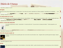Tablet Screenshot of diariodecrianca.blogspot.com