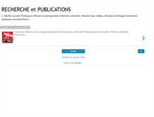 Tablet Screenshot of cbertholavenir-recherche.blogspot.com