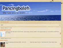Tablet Screenshot of pancingboleh.blogspot.com