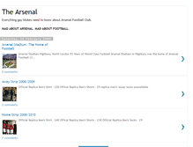 Tablet Screenshot of gayarsenal.blogspot.com