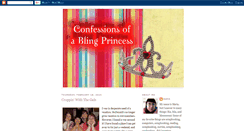 Desktop Screenshot of confessionsofablingprincess.blogspot.com