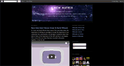 Desktop Screenshot of anewmatrix.blogspot.com