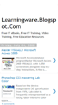 Mobile Screenshot of learningware.blogspot.com