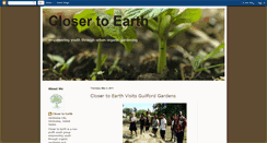 Desktop Screenshot of closertoearthokc.blogspot.com