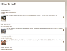 Tablet Screenshot of closertoearthokc.blogspot.com