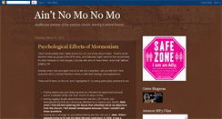 Desktop Screenshot of aintnomonomo.blogspot.com