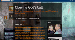 Desktop Screenshot of godsadoptioncall.blogspot.com