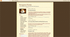 Desktop Screenshot of beaugencyforum.blogspot.com
