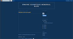 Desktop Screenshot of dwayneschintzius.blogspot.com
