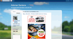 Desktop Screenshot of diariodeademarsantana.blogspot.com