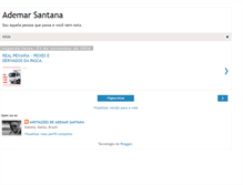 Tablet Screenshot of diariodeademarsantana.blogspot.com