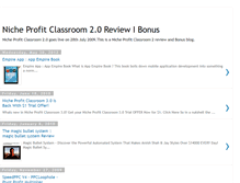 Tablet Screenshot of niche-profit-classroom-x.blogspot.com