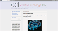 Desktop Screenshot of creativeexchangelab.blogspot.com