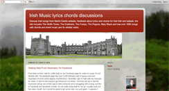 Desktop Screenshot of irishsongs.blogspot.com