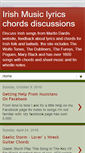 Mobile Screenshot of irishsongs.blogspot.com