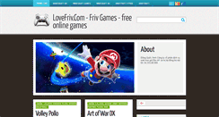 Desktop Screenshot of lovefrivgame.blogspot.com