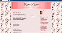 Desktop Screenshot of beteribeiro.blogspot.com