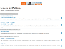 Tablet Screenshot of elcofredepandora.blogspot.com