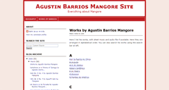 Desktop Screenshot of barrios-mangore.blogspot.com