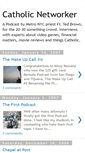 Mobile Screenshot of catholicnetworker.blogspot.com