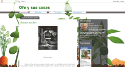 Desktop Screenshot of ofeysuscosas.blogspot.com