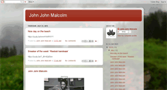 Desktop Screenshot of johnjohnmalcolm.blogspot.com