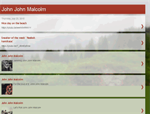 Tablet Screenshot of johnjohnmalcolm.blogspot.com