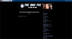Desktop Screenshot of freebikerpics.blogspot.com