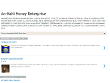 Tablet Screenshot of an-nahlhoney.blogspot.com