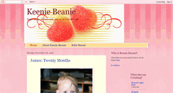 Desktop Screenshot of keeniebeanie.blogspot.com