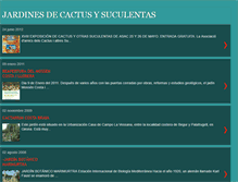 Tablet Screenshot of jardinesdecactus.blogspot.com
