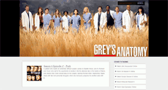 Desktop Screenshot of greysanatomys6.blogspot.com