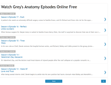 Tablet Screenshot of greysanatomys6.blogspot.com