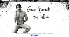 Desktop Screenshot of giulioberrutiblog.blogspot.com