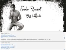 Tablet Screenshot of giulioberrutiblog.blogspot.com