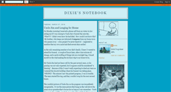 Desktop Screenshot of dixiesnotebook.blogspot.com