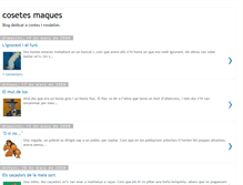 Tablet Screenshot of cosetesmaques.blogspot.com