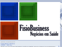 Tablet Screenshot of fisiobusiness.blogspot.com