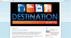 Desktop Screenshot of destinationevents.blogspot.com