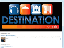 Tablet Screenshot of destinationevents.blogspot.com